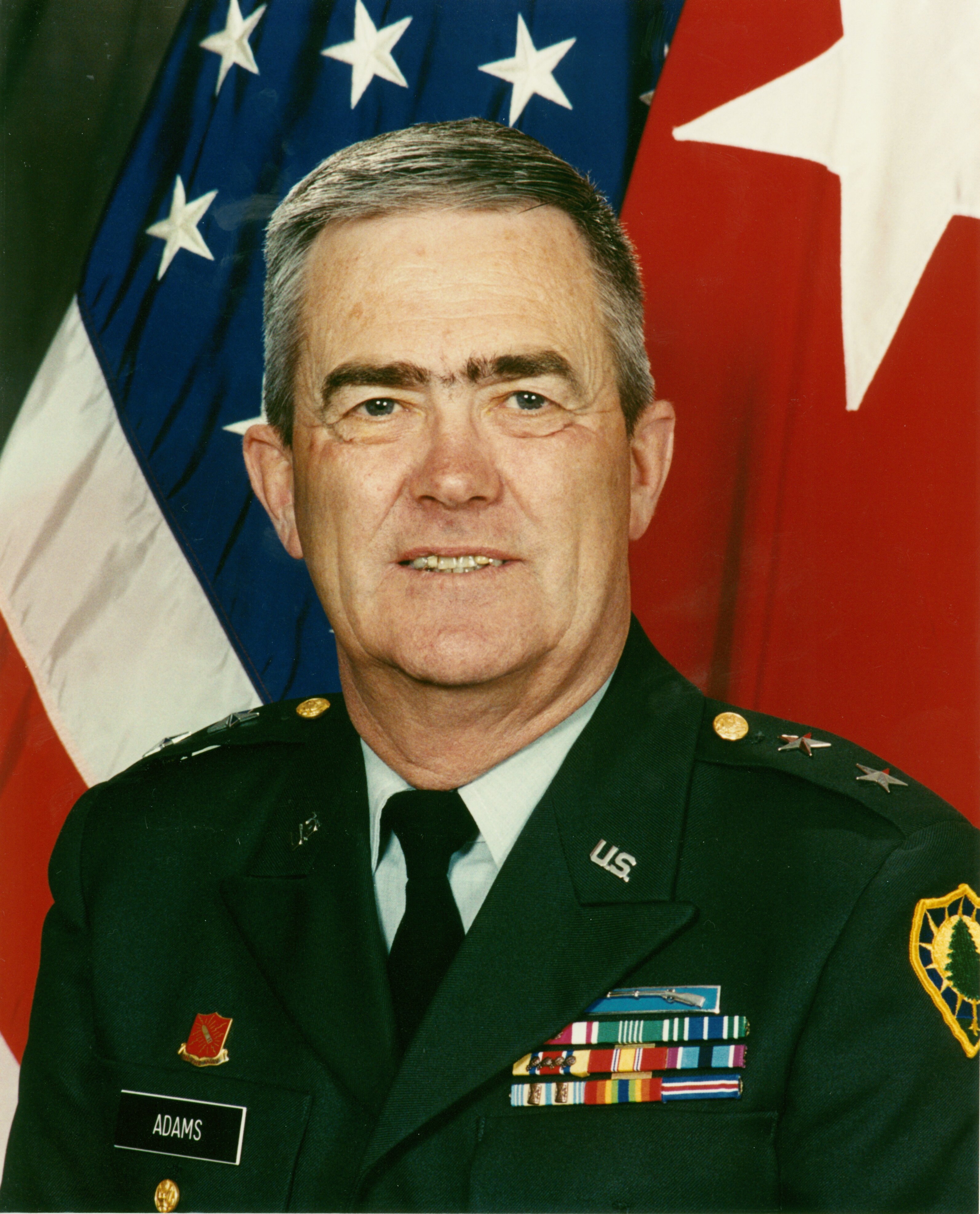 Major General Earl L. Adams, USA Retired